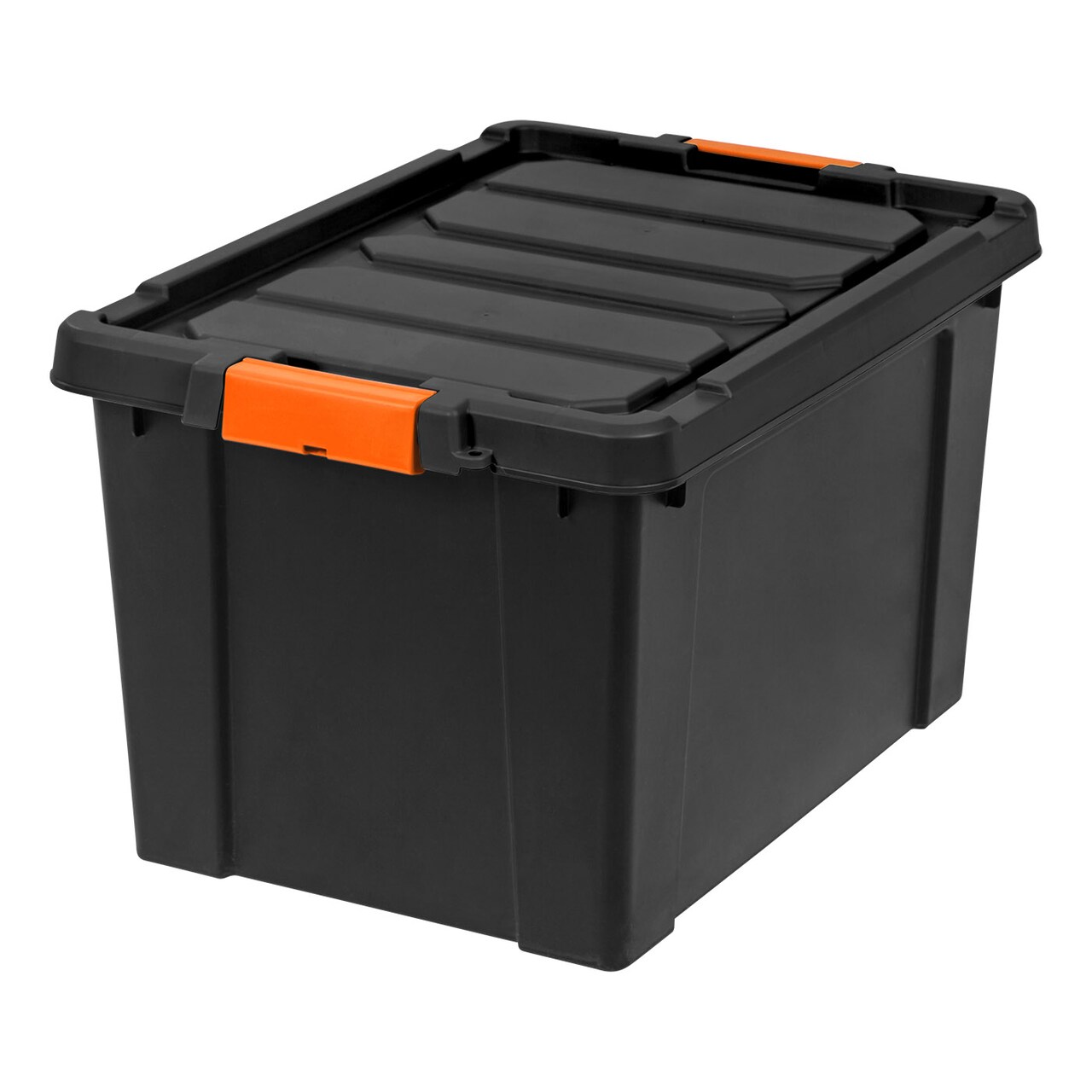 IRIS USA 19 Gal. Plastic Storage Bins with Lids, Latching Totes, Heavy Duty Containers